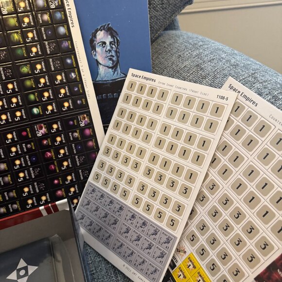 Space Empires 4X (open, unpunched) GMT Games 1108-20 - Picture 13 of 16